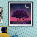5D DIY Diamond Painting Tree Girl Full Drill Embroidery Cross Stitch Decor A