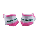 Women Non-slip Yoga Socks Massage Granules - Pink