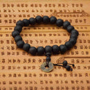 Fashion Men Wood Wrist Bracelet Buddha Buddhist Tibet Mala Prayer Beads Super
