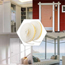 2Pcs 5M D Self-Adhesive Foam Sealing Strip Sponge Wooden Door Soundproof An