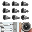 10pc 25mm Ph2 Drywall Screwdriver Bit Phillips Bits + Magnetic Bit Holder Dwwj