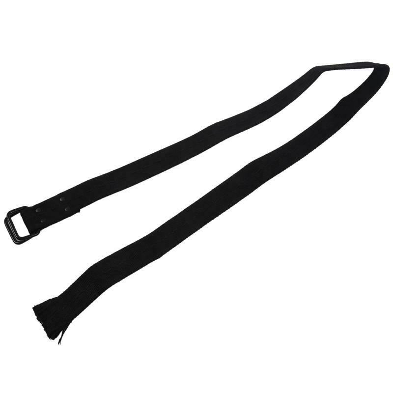 Men Women Unisex Thick Canvas Web Woven Stretch Braided Belt With D-Ring Cl W2S2