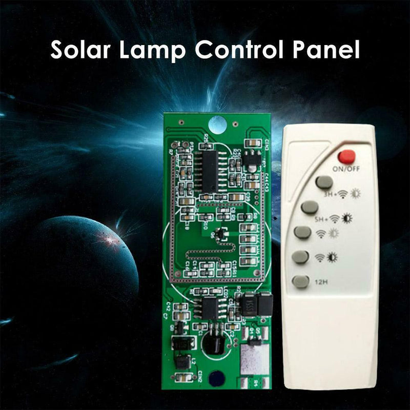 Microwave Radar Induction Solar Lamp Control Panel Lithium Battery Board