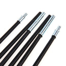 2pcs 6 Sections Camping Tent Pole Glass Fibre Spare Replacement 7mm Tent Rod