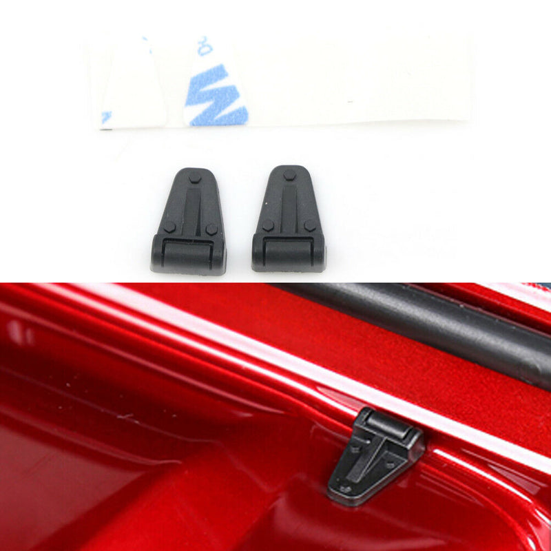 2pcs RC Parts Black Engine Cover Hinge for 1:10 RC Crawler  TRX4 TRX4 M&O