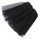 Kids Girls Child Black Ballet Dance Elastic Tulle Tutu