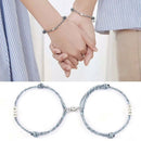 Couple Rope Braided Distance Magnetic Friendship Lover Matching Bracelet New