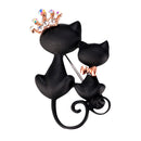 Crown Cats Rhinestone Brooch Badge Jacket Sweater Lapel Shirts Pins Jewelry