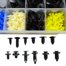 Cars Body Plastic Push Pin Rivet Fasteners Trim Moulding Clip Assortments 730Pc