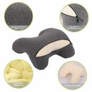 Memory Foam Travel Pillow For Neck Ergonomic Neck Pillow For Traveling On