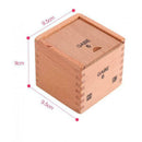 Wooden Bricks Toddler Kids Brick Building Blocks Stacking Game Toys in Box