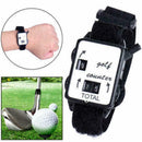 Mini wristband golf watch scoring game score goalkeeper putter goal score M D3S9