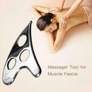 Stainless Steel Scraping Body Guasha Board Scrapper Plate Massage L0Z2