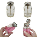 2 Pcs 80ML Push Down Pump Dispenser Bottles for Professional Soak Off Gel Polish