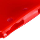 Rubber Silicone Case Cover Clear Screen Protector for Nintendo 2DS (Red)