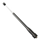 2Pieces 16-Inch Retractable VHF/UHF (144/430Mhz) Dual Band Antenna SMA-Female