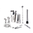 Boston Double Shaker Bar Tools Bpa Free Stainless Steel 304 High-End 9 Piec