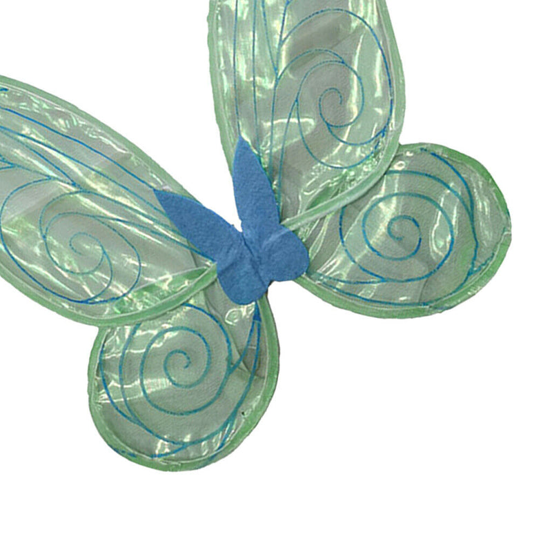 Blue Color Changing Butterfly Angel Fairy Wing Party Fancy Dress Props Kid