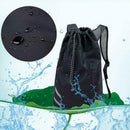 Men Boy Student School Drawstring Gym Backpack Sport Gym Sack Travel Daypack