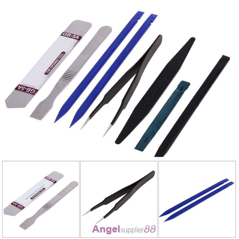 8 In 1 Mobile Phone Opening Repairing Tool Pry Tools Set Kit Opener Pro fo