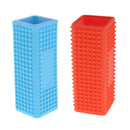 2pc Pet Dog Cat Hair Shedding Remover Grooming Massage Comb Silicone Brush