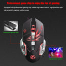Apedra A8 USB Wired Gaming Mouse 6 Buttons 3200DPI RGB Optical Game Mice
