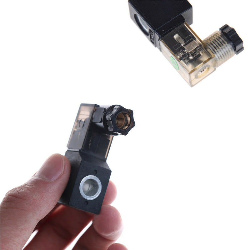 Electrical Pneumatic 4V110 Solenoid Valve Coil DC 12V with Lamp Ne  S Gw