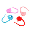 100pcs Locking Stitch Marker Lock Pins Plastic Ring Markers for Knitting
