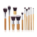 11Pcs Professional Makeup Brush Cosmetic Brushes Tools Kit Foundation Set