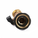 Brass Garden Hose Shut Off Heavy Duty Valve Connector Splitter Flow Control