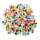 2000pcs 10mm Colorful Felt Pompom Balls for Christmas Crafts Embellishments