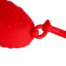 Anti-slip Grip Handle Cover Lanyard 2 Thumbstick Caps for Sony PS4 (Red)
