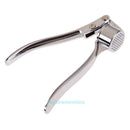 Stainless Steel Home Kitchen Garlic Press Squeezer Ginge Crusher Hand Tool