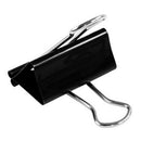 1pc Large Black Paper Binder Clip Metal File Clamp For Office School Stationery