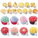 1X(Cookie Decorating Machine Stainless Steel Cookie Press With 13 Discs And