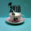 DIY Class of 2018 Black Cake Topper Graduation Party Cake Decoration Cake T