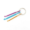 2pcs Mixed Aluminum Crochet Hook Knitting Knit Needle Weave Yarn Tool OZ