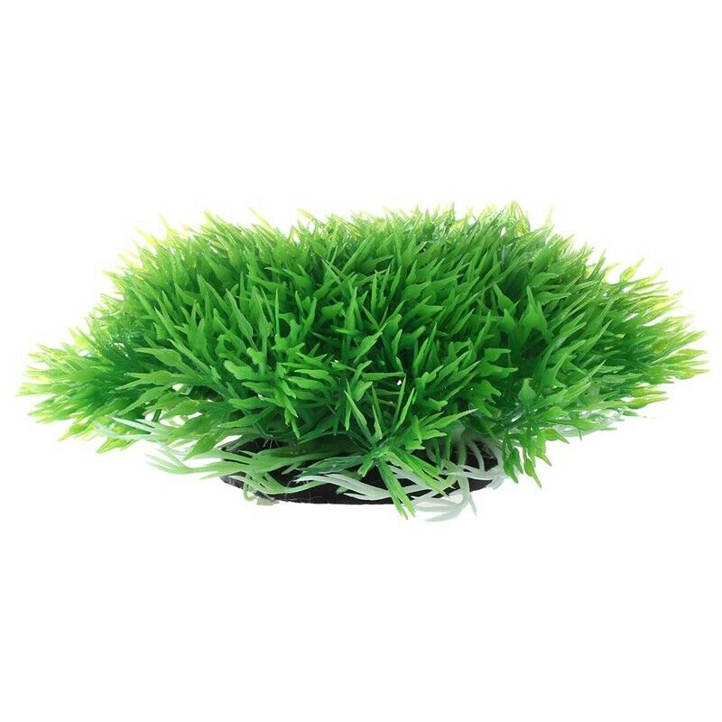 Fish Tank Emulational Underwater Plant Grass, Green B2H9