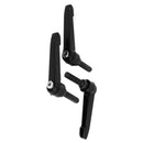 M8 X 30 Mm Thread-Adjustable Tension Lever Jig Knob - Black (2-Piece) S4P4