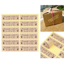 60pcs Hand made with love Seal Stickers for DIY Gift Cookie Packaging Labels  Z