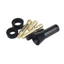 3.5cm Universal Car Accessory Radio FM AM Signal Carbon Fiber Antenna Black Hot