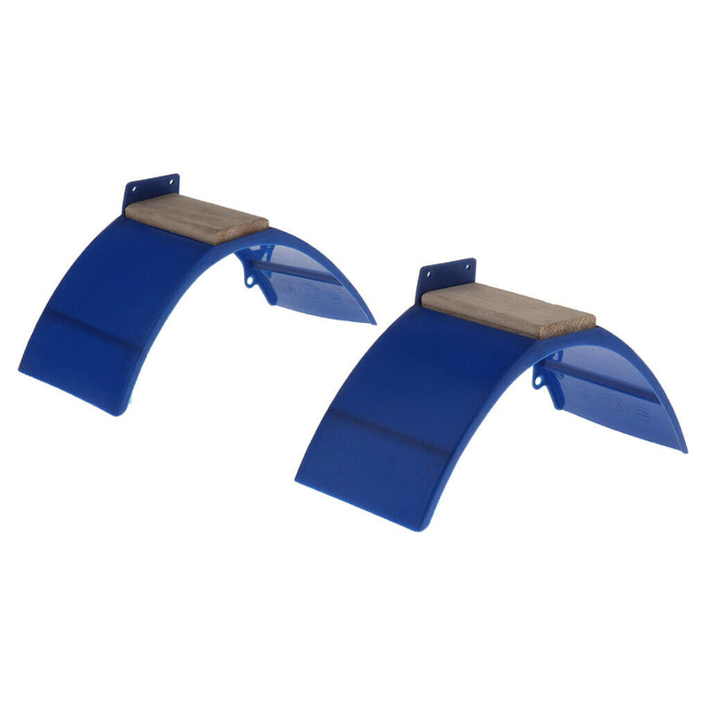2Pcs Small Pet Plastic Roost Birds Dove Pigeon Parrot Platform Resting Perch
