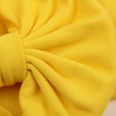 Cute Baby Girls Kids Stretch Bowknot Headband Hairband (Yellow) G1L4