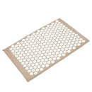 Spike Yoga Cushion Relieve Body Pain Acupuncture Massage Mat (Light Grey) A