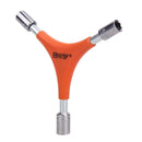 Bicycle Bike 3Way Y Handle Hex Socket Wrench Trigeminal Repair Tool 8-10mm