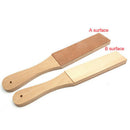 1Pc Dual Sided Leather Blade Tool Razor Sharpener Polishing Compounds Tool  OZ