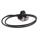 Alloy Handlebar Headlight ON/OFF CNC Dual Push Button Switch Red Light forMotors