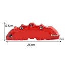2PCS Red Car Wheel Brake Caliper Cover Front Rear Decorative Dust Resist New