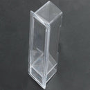 1 Pcs Clear Plastic Business Card Holder Stand Display with Pen Stand 12cm  B8L4