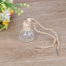 1PC 14ml car hanging empty perfume glass bottle pendant auto home orname JR